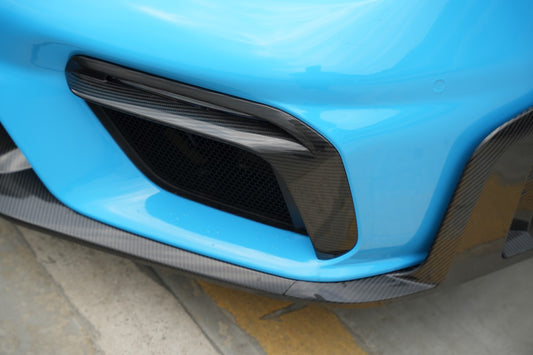 Porsche 718 982 Cayman (Base / T / S / GTS) 2017 2018 2019 2020 2021 2022 2023 2024 2025&nbsp;with Aftermarket Parts - GT4RS Full Conversion Kit PP Polypropylene / Dry Pre-preg Carbon Fiber from Dupont Tech