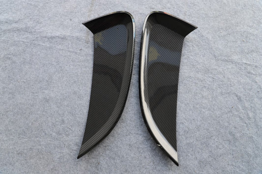 Porsche 718 982 Cayman & Boxster (Base / T / S / GTS / GT4 / Spyder) 2017-ON with Aftermarket Parts - GT4 Style Side Vents Dry Pre-preg Carbon Fiber from Dupont Tech