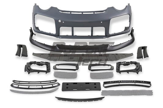 Porsche 911 991.1 Carrera Base/S/T/4/4S/Targa 4/Targa 4S/GTS/GT3/GT3RS/Turbo/Turbo S/GT3/GT3RS 2012 2013 2024 2015 2016 & 991.2 Carrera Base/S/T/4/4S/Targa 4/Targa 4S/GTS/GT3/GT3RS/Turbo/Turbo S 2017 2018 2019 with Aftermarket Parts – GT2RS Conversion Style Front Bumper & Trims PP Polypropylene / Dry Pre-preg Carbon Fiber from Dupont Tech