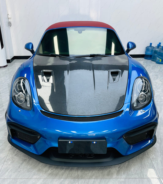 Dupont Tech GT4RS Full Conversion Kit for Porsche 981 Cayman 2012-2016 PP Polypropylene / Carbon Fiber