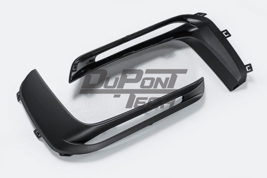 Dupont Tech GT4 Conversion Style Front Bumper & Trims for Porsche 987.1 987.2 2005-2012 Cayman & Boxster PP Polypropylene/Dry Carbon Fiber