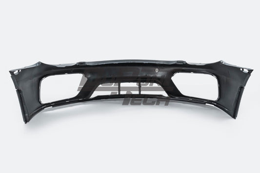 Porsche 987.1 987.2 Cayman & Boxster (all models, including Base / S / R) 2005 2006 2007 2008 2009 2010 2011 2012 with Aftermarket Parts – GT4RS Conversion Style Front Bumper & Trims PP Polypropylene / Dry Pre-preg Carbon Fiber from Dupont Tech