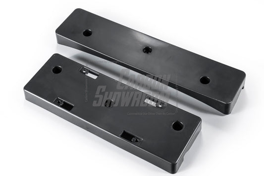 Porsche 981 Cayman & Boxster (all models, including Base / S / GTS / GT4 / Spyder) 2012 2013 2014 2015 2016 with Aftermarket Parts – GT4 Conversion Style Front Bumper & Trims (with & without GT4 Logo) PP Polypropylene / Dry Pre-preg Carbon Fiber from Dupont Tech