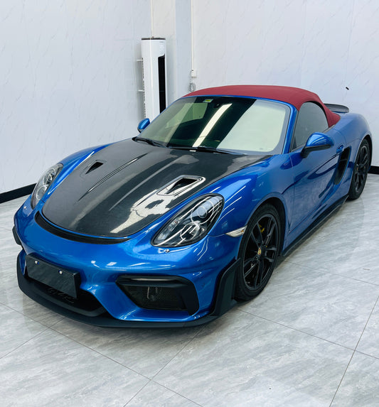 Porsche 981 Boxster (Base / S / GTS / Spyder) 2012 2013 2014 2015 2016 PP Polypropylene / Dry Pre-preg Carbon Fiber from Dupont Tech