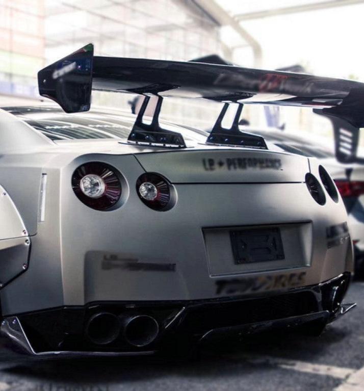 Nissan GTR R35 CBA DBA Aftermarket Parts - EPR USA Rear Bumper Splitter ...
