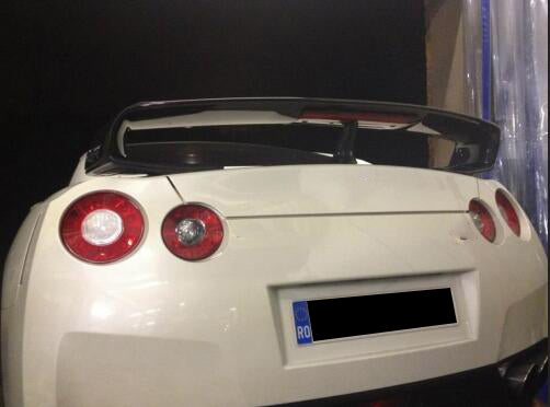 Nissan GTR R35 CBA DBA EBA 2008 2009 2010 2011 2012 2013 2014 2015 2016 2017 2018 2019 2020 2021 2022 2023 2024 with Aftermarket Parts - Rear Spoiler Carbon Fiber / FRP from EPR USA