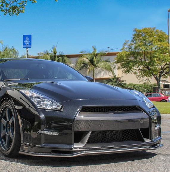 Nissan GTR R35 DBA Aftermarket Parts - EPR USA Front Bumper Nose Cover ...