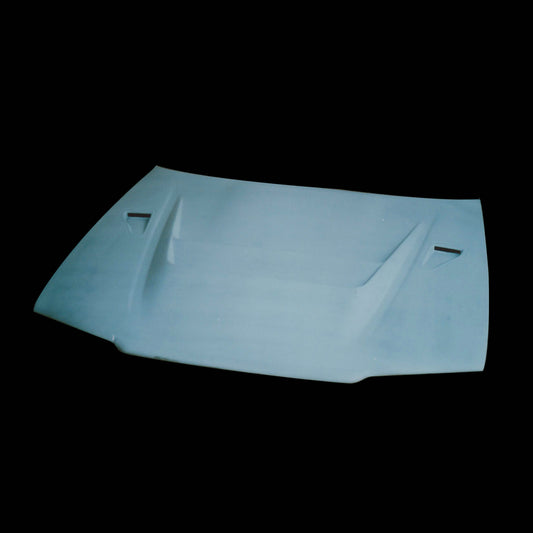 Nissan R32 Skyline GTR 1989 1990 1991 1992 1993 1994 with Aftermarket Parts - AB Flug Style Hood Carbon Fiber / FRP from EPR USA