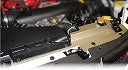 Subaru Impreza GRB GVB STI 2008 2009 2010 2011 with Aftermarket Parts - Cooling Panel Carbon Fiber from EPR USA