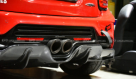 Mini Cooper S F56 & 2014 2015 2016 2017 2018 Pre-LCI & 2019 2020 2021 First LCI with Aftermarket Parts - DAG Style Rear Diffuser Underboard Carbon Fiber from EPR USA