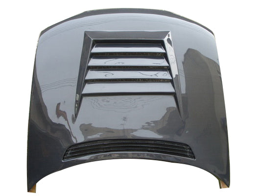 Nissan R32 Skyline GTR 1989 1990 1991 1992 1993 1994 with Aftermarket Parts - DMAX Style Hood Carbon Fiber / FRP from EPR USA