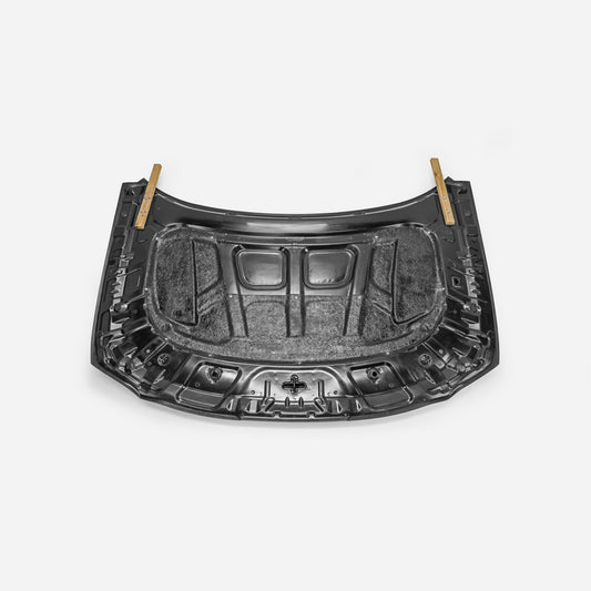 Hyundai Elantra Limited N-Line SE SEL Sport Facelift CN7 2024-ON with Aftermarket Parts - EPA V-Type Hood Carbon Fiber from EPR USA