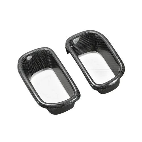 Mini Cooper S F55 F56 & 2014 2015 2016 2017 2018 Pre-LCI & 2019 2020 2021 First LCI with Aftermarket Parts - Front Bumper Duct Trim Carbon Fiber from EPR USA