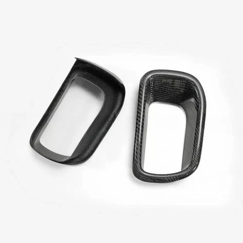 Mini Cooper S F55 F56 & 2014 2015 2016 2017 2018 Pre-LCI & 2019 2020 2021 First LCI with Aftermarket Parts - Front Bumper Duct Trim Carbon Fiber from EPR USA