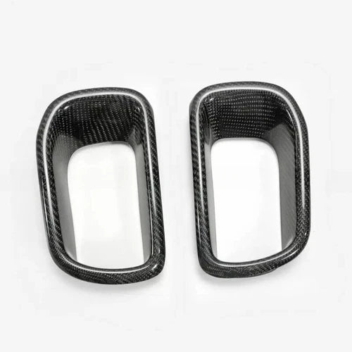 Mini Cooper S F55 F56 & 2014 2015 2016 2017 2018 Pre-LCI & 2019 2020 2021 First LCI with Aftermarket Parts - Front Bumper Duct Trim Carbon Fiber from EPR USA