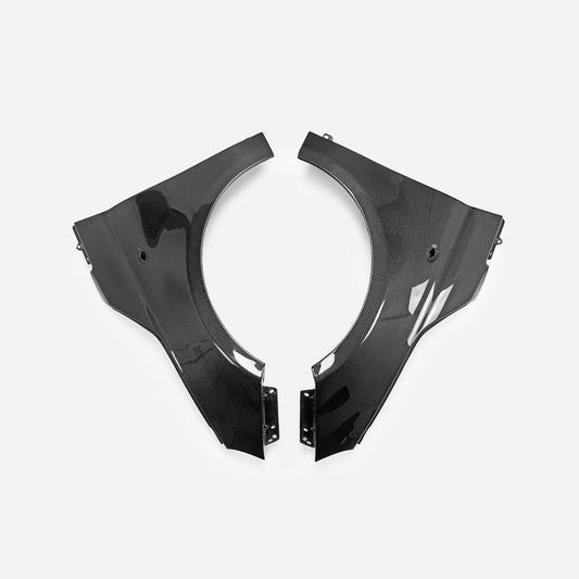 Fiat 500 Abarth 595 2012 2013 2014 2015 2016 2017 2018 2019 with Aftermarket Parts - Front Fender Carbon Fiber from EPR USA