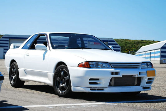 Nissan R32 Skyline GTS 1989 1990 1991 1992 1993 1994 & R32 Skyline 4 Door 1989 1990 1991 1992 1993 1994 with Aftermarket Parts - GTR Style Front Bumper Carbon Fiber / FRP from EPR USA