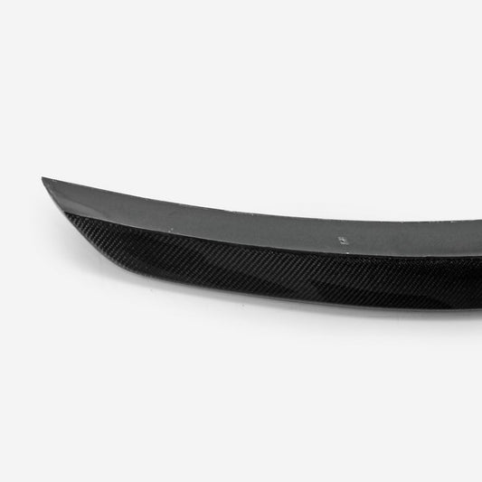 Honda Civic Type-R FK8 2017 2018 2019 2020 2021 & Civic 10th Gen FK7 2017 2018 2019 2020 2021 with Aftermarket Parts - HK Style Rear Spoiler Carbon Fiber / FRP from EPR USA