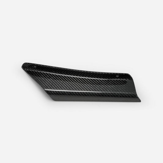 Honda Civic Type-R FK8 2017 2018 2019 2020 2021 with Aftermarket Parts - EPA Front Bumper Canard Carbon Fiber / FRP from EPR USA