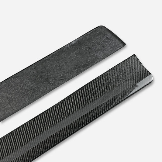 Honda Civic Type-R FK8 2017 2018 2019 2020 2021 with Aftermarket Parts - EPA Side Skirts Carbon Fiber / FRP from EPR USA