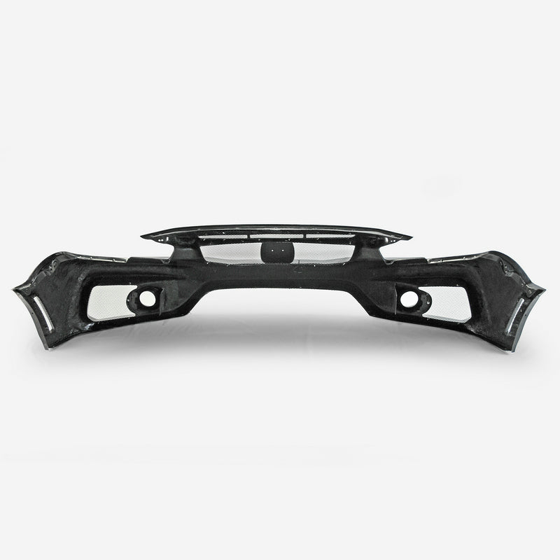 Honda Civic Type-R FK8 2017 2018 2019 2020 2021 with Aftermarket Parts - VRS2 Style Front bumper FRP from EPR USA