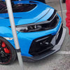 Honda Civic Type-R FK8 2017 2018 2019 2020 2021 with Aftermarket Parts - VRS2 Style Front bumper FRP from EPR USA