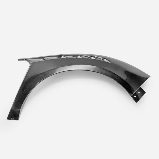 Honda Civic Type-R FK8 2017 2018 2019 2020 2021 with Aftermarket Parts - VRSW Style Front Fender Carbon Fiber/FRP from EPR USA