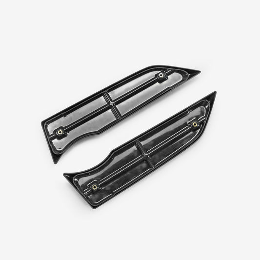 Honda Civic Type-R FK8 2017 2018 2019 2020 2021 with Aftermarket Parts - M Style Front bumper garnish ABS from EPR USA