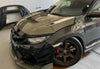 Honda Civic Type-R FK8 2017 2018 2019 2020 2021 with Aftermarket Parts - VRS Style Hood Carbon Kevlar Hybrid from EPR USA