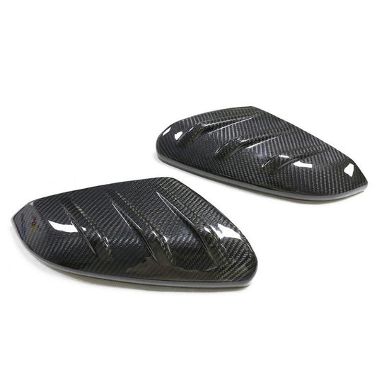 Honda Civic Type-R FK8 2017 2018 2019 2020 2021 with Aftermarket Parts - MUG Style Side mirror cover Pre-preg Carbon Fiber from EPR USA