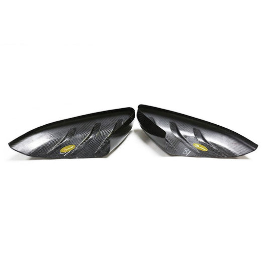Honda Civic Type-R FK8 2017 2018 2019 2020 2021 with Aftermarket Parts - MUG Style Side mirror cover Pre-preg Carbon Fiber from EPR USA