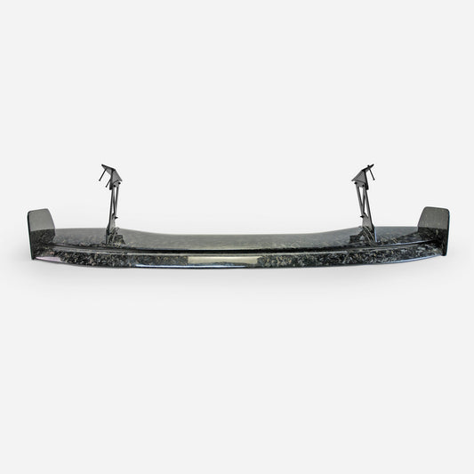 Honda Civic Type-R FK8 2017 2018 2019 2020 2021 with Aftermarket Parts - VTX5 Style Rear GT Spoiler Carbon Fiber / FRP from EPR USA