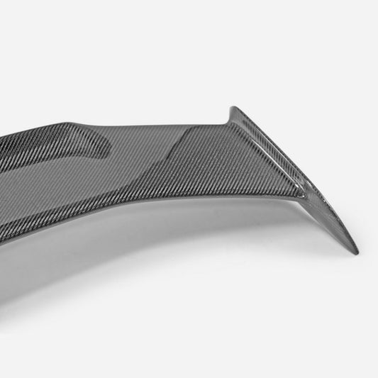 Honda Civic Type-R FL5 2023 2024 with Aftermarket Parts - Modulo Style Rear Spoiler Carbon Fiber / FRP from EPR USA