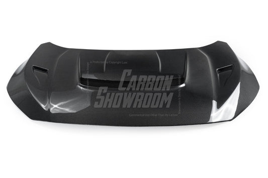 Honda Civic Type-R FK8 2017 2018 2019 2020 2021 with Aftermarket Parts - VRS Style Hood Carbon Fiber / FRP from EPR USA