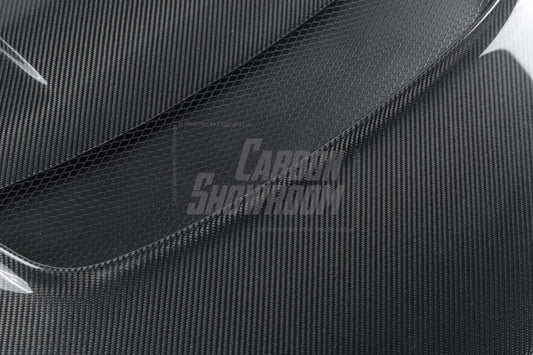 Honda Civic Type-R FK8 2017 2018 2019 2020 2021 with Aftermarket Parts - VRS Style Hood Carbon Fiber / FRP from EPR USA