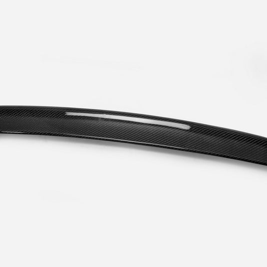 Honda Civic Type-R FK8 2017 2018 2019 2020 2021 with Aftermarket Parts - VVT Style Rear Spoiler Add On Gurney Flap Carbon Fiber / FRP from EPR USA