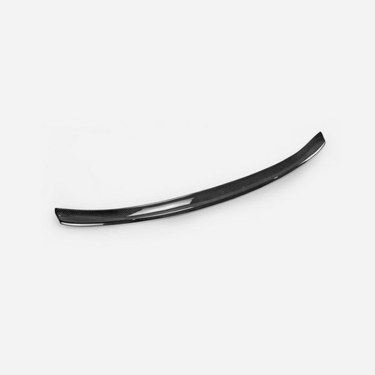 Honda Civic Type-R FK8 2017 2018 2019 2020 2021 with Aftermarket Parts - VVT Style Rear Spoiler Add On Gurney Flap Carbon Fiber / FRP from EPR USA