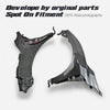 Honda Civic Type-R FK8 2017 2018 2019 2020 2021 with Aftermarket Parts - EPA Front Fender Carbon Fiber / FRP from EPR USA