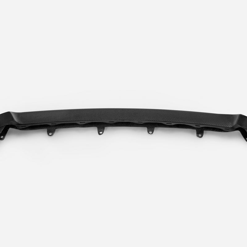 Honda Civic Type-R FK8 2017 2018 2019 2020 2021 with Aftermarket Parts - EV Style Front Lip Carbon Fiber / FRP from EPR USA