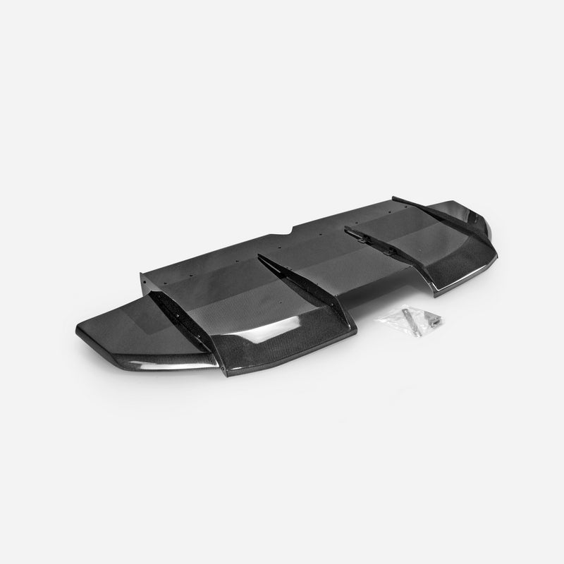 Honda Civic Type-R FK8 Aftermarket Parts - EPR USA Rear Diffuser Carbon ...