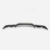 Honda Civic Type-R FK8 2017 2018 2019 2020 2021 with Aftermarket Parts - BLTZ Style Rear Garnish Carbon Fiber / FRP from EPR USA