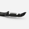 Honda Civic Type-R FK8 2017 2018 2019 2020 2021 with Aftermarket Parts - BLTZ Style Rear Garnish Carbon Fiber / FRP from EPR USA