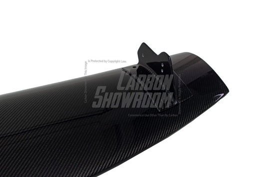 Honda Civic Type-R FK8 2017 2018 2019 2020 2021 & Civic 10th Gen FK7 2017 2018 2019 2020 2021 with Aftermarket Parts - VRSAR2 Style Rear GT Spoiler Carbon Fiber / FRP from EPR USA