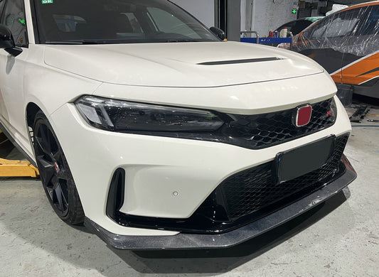 Honda Civic Type-R FL5 2023 2024 with Aftermarket Parts - EPA Front Lip Carbon Fiber / FRP from EPR USA