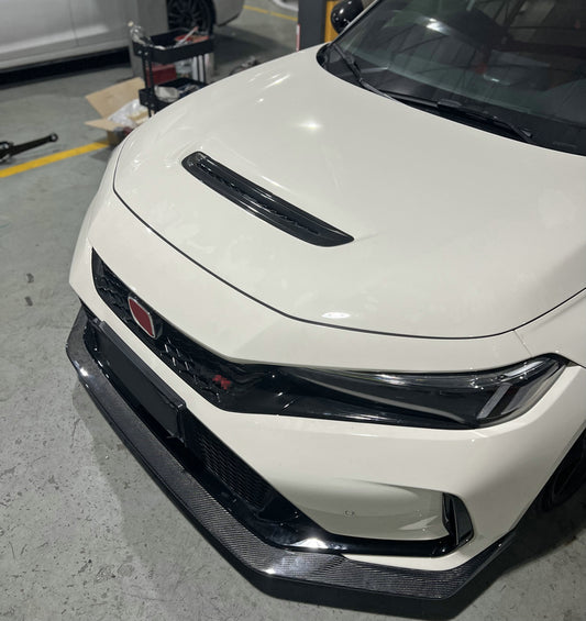 Honda Civic Type-R FL5 2023 2024 with Aftermarket Parts - EPA Front Lip Carbon Fiber / FRP from EPR USA