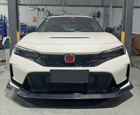 Honda Civic Type-R FL5 2023 2024 with Aftermarket Parts - EPA Front Lip Carbon Fiber / FRP from EPR USA