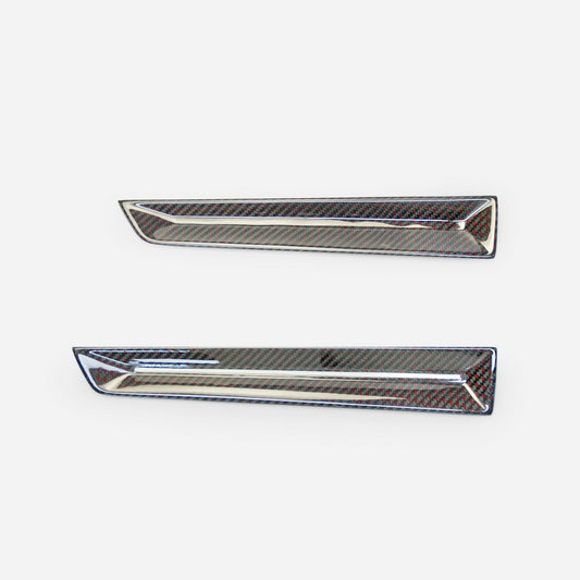 Honda Civic Type-R FL5 2023 2024 with Aftermarket Parts - Front & Rear Door Trim Pre-preg Carbon Fiber from EPR USA
