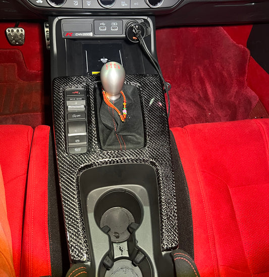 Honda Civic Type-R FL5 2023 2024 with Aftermarket Parts - Gear Surround (LHD) Pre-preg Carbon Fiber from EPR USA