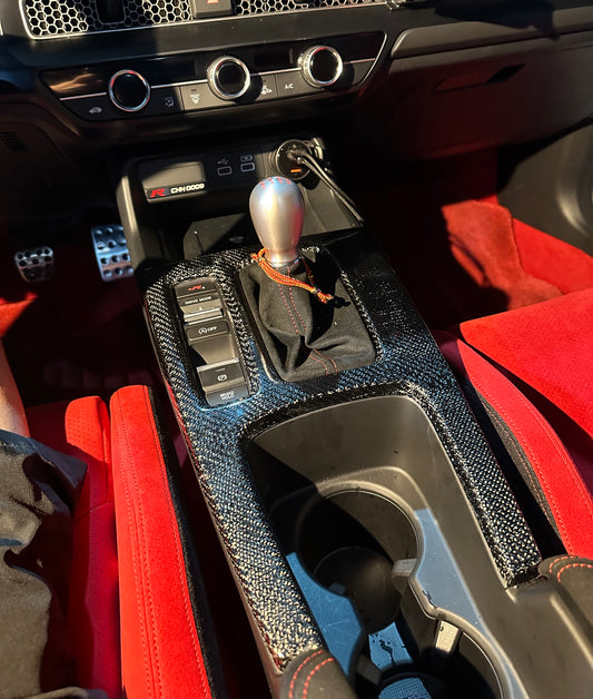 Honda Civic Type-R FL5 2023 2024 with Aftermarket Parts - Gear Surround (LHD) Pre-preg Carbon Fiber from EPR USA