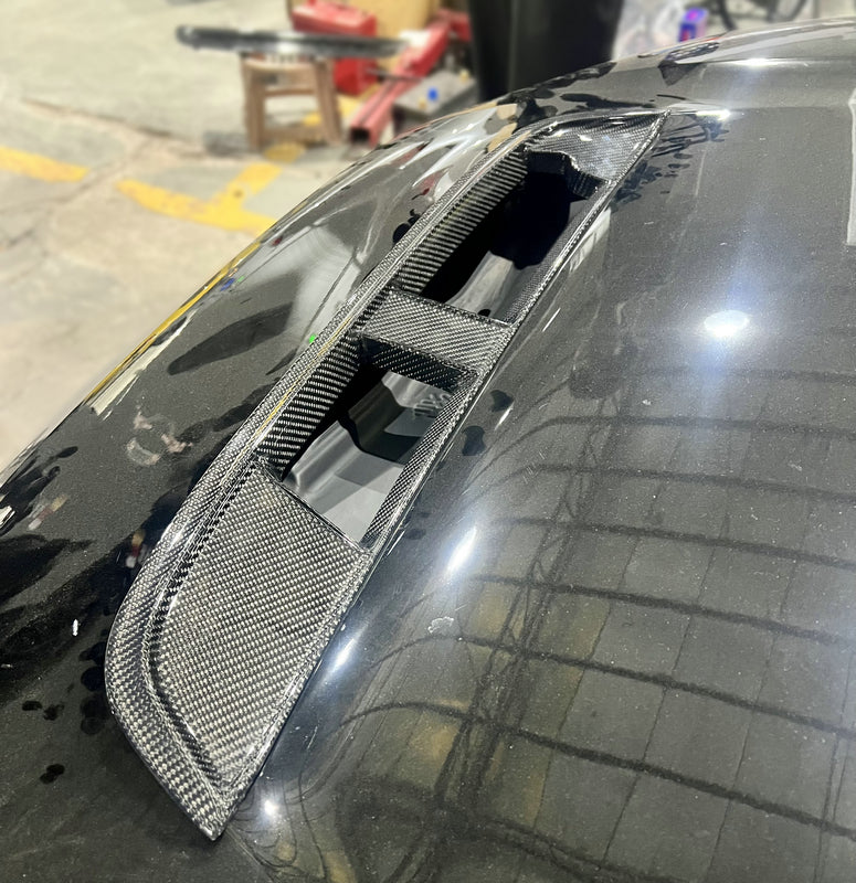 Honda Civic Type-R FL5 Aftermarket Parts - EPR USA Hood Scoop Carbon ...